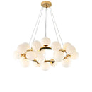 Axyaa Nordic Glass Ball Ceiling Chandelier