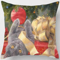 Cute Cat Print Pillowcase for Home Decor - Axyaa Brand