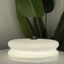 Axyaa Nordic Cream Glass Egg Tart Ceiling Lamps