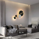 Axyaa Nordic Minimalist LED Wall Lamp for Modern Bedroom and Living Room