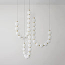 Axyaa Nordic Stair Chandelier | Pendant Lights for Living, Bedroom, and Dining Room