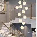 Axyaa LED Pendant Chandeliers for Modern Living and Dining Rooms