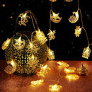 Christmas Snowflake Star Lights by Axyaa - Festive Wedding Garden Home Decor