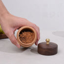 Axyaa Solid Wood Toothpick & Cotton Swab Box: High-End & Convenient Storage
