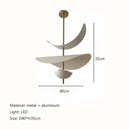 Axyaa Petal Chandelier: Modern Luxury Pendant Light for Restaurant and Bedroom