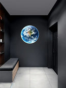 Axyaa Nordic Earth Mural LED Wall Lamps - Modern Planet Art Decor Lighting