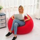 Axyaa Inflatable Sofa Chair: Comfortable PVC Lounger Seat for Living Room