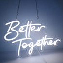 Axyaa Neon Sign 45x28cm Home Party Decoration Lights USB Powered Dimmable Base Switch