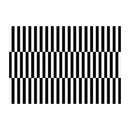 Axyaa Zebra Pattern Plush Living Room Carpet - Nordic Style Large Area Rug