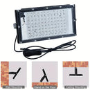 Axyaa 50LED UV Black Light Lamps, USB-Powered for Bars and Neon Parties