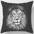 Axyaa African Lion Digital Print Pillowcase Decorative Cover
