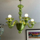 Axyaa Modern Crystal Chandelier Classic Arm Hanging Lamp for Living Room