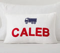 Axyaa Personalized Letter Embroidery Cotton Pillowcase - Smart Gift for Family & Friends