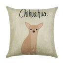 Axyaa Linen Pillowcase: Cartoon Digital Print Pattern for Office, Car, Home Sofa
