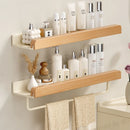 Axyaa Wall Mount Storage Rack for Living Room, Bathroom, and Kitchen