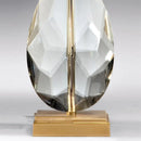 Axyaa Crystal LED Dimmer Table Floor Lamp - Luxury Home Decor for Living Room