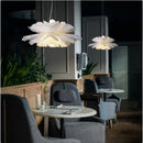 Axyaa Nordic Flower Pendant Light Cozy Modern Room Lamp