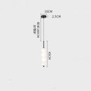 Axyaa White Glass LED Chandelier for Modern Minimalist Indoor Lighting