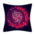 Axyaa Heart Print Cushion Covers Set - 45*45cm
