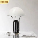 Axyaa Nordic Glass Ball LED Desk Lamp - Creative Designer Bedroom Decor Lighting