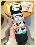 Axyaa Kids Animal Thermos Water Bottle: Stainless Steel Insulated Sport Cup
