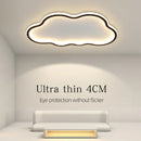 Axyaa Cloud LED Ceiling Light for Children's Room with Ultra-Thin Design