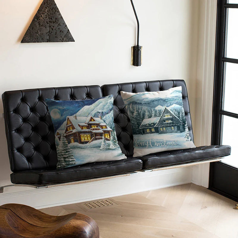 Axyaa Christmas Cushions 45x45: Modern Decor for Living Room, Sofa, Bed