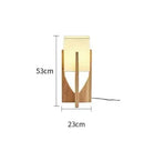 Axyaa Nordic Wooden Floor Lamp for Living Room Bedroom Solid Designers Floor Lamps