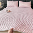 Axyaa Summer Cooling Mat Set with Latex Filling and Ice Silk Fabric