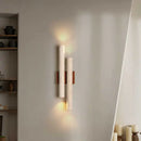 Axyaa Cylindrical Stone Wall Light Sconce, G9 Bulb, Parlor, Bedroom, Stairs, Dining Room