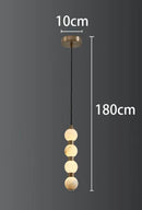 Axyaa LED Staircase Chandeliers for Living Room Pendant Light Lamps