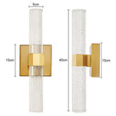 Axyaa Crystal Bubble Wall Lamp: Modern Minimalist LED Indoor Lighting for Home