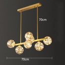 Axyaa Modern LED Pendant Light Chandeliers for Living Room and Dining Room