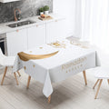 Axyaa Ramadan Mubarak Tablecloth - Islamic Muslim Mosque Home Decor