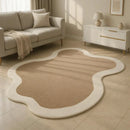 Axyaa Nordic Plush Carpet: Soft & Fluffy Living Room Rug for Modern Home Décor