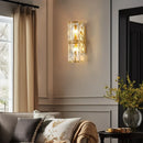 Axyaa Crystal LED Wall Light Staircase - Luxury Indoor Lighting Sconce
