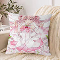 Axyaa Hatsune Miku Cushion Cover Set - Anime Fall Decor 45x45cm