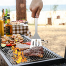 Axyaa 21-Piece BBQ Tool Set, Stainless Steel, Outdoor Grill Bag