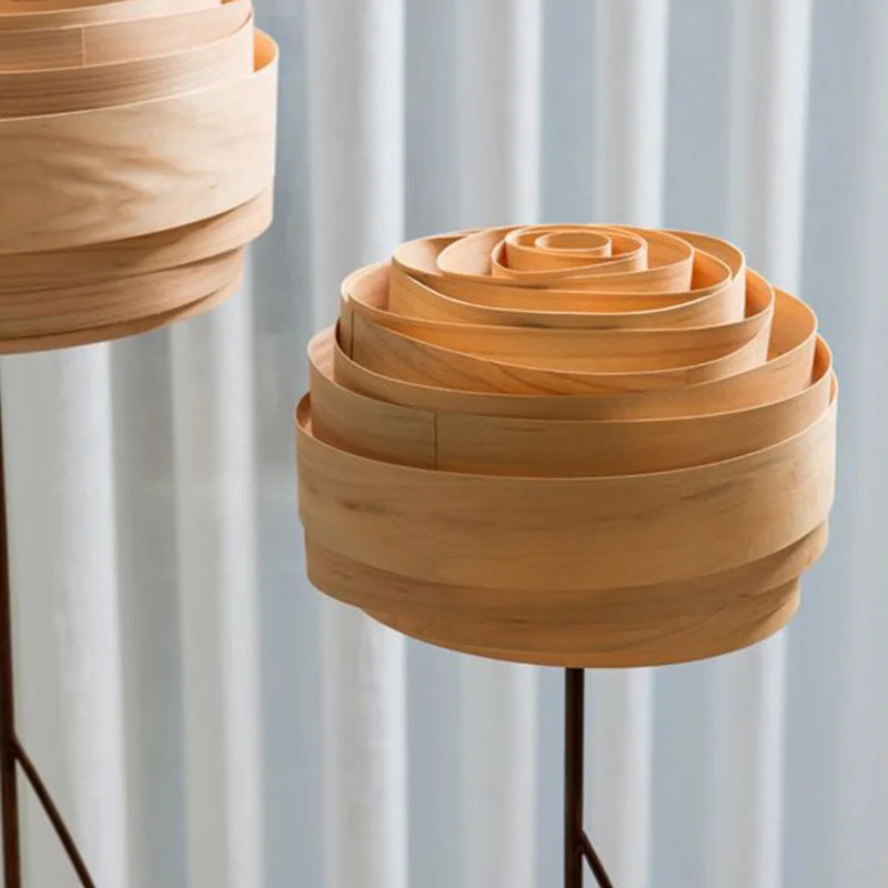 Axyaa Wabi Sabi LED Floor Lamp for Home Decor and Ambient Lighting