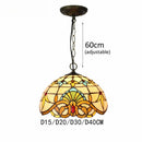 Axyaa French Glass Retro Restaurant Lamp - Japanese Bar Tea Room Pendant