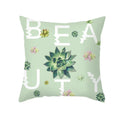 Axyaa Giraffe Pattern Summer Pillowcase for Home Decor - Plant Inspired