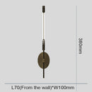 Axyaa Nordic Copper Sconce Wall Lamp Vintage Bedroom LED Wall Light