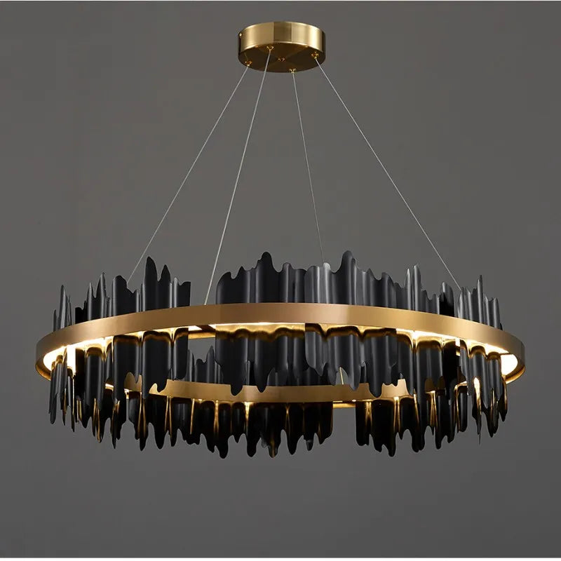 Axyaa Luxury LED Chandelier for Living Room, Dining Room, Bedroom