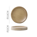Axyaa Round Ceramic Plate Set for Stylish Dining Experience