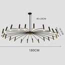 Axyaa Nordic Chandeliers Dining Room Pendant Lights Ceiling Hanging Lamps Indoor Lighting