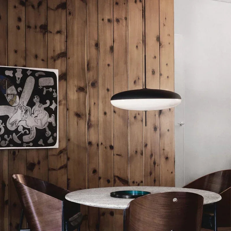 Axyaa Nordic LED Saucer Pendant Light for Home Decor