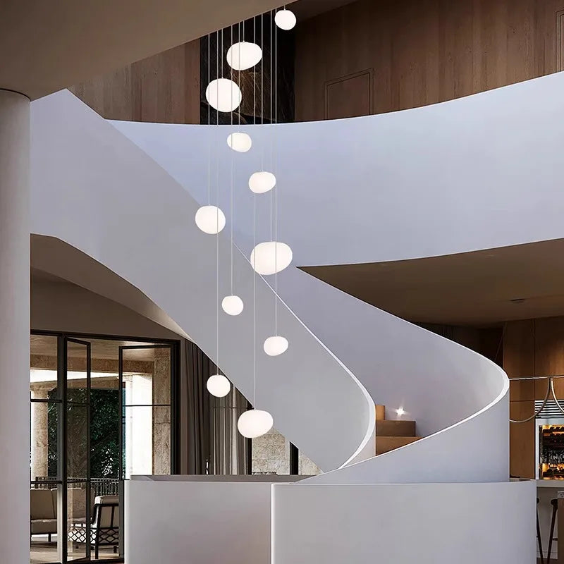 Axyaa Modern LED Ceiling Chandelier for Bedroom and Dining Room