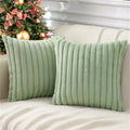 Axyaa Nordic Faux Fur Pillow Cover Soft Fluffy Cushion Case for Sofa