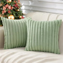 Axyaa Nordic Faux Fur Pillow Cover Soft Fluffy Cushion Case for Sofa