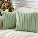 Axyaa Faux Fur Cushion Cover 50x50cm Solid Fluffy Pillowcase Nordic Decor Plush Case